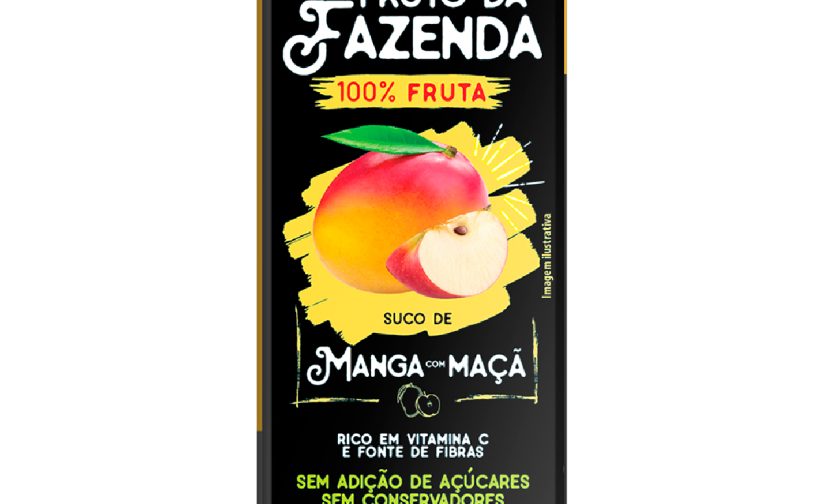 Fruto da Fazenda - Suco de Manga e Maçã 200ml