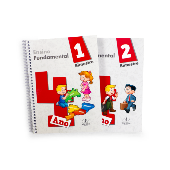 Coleção SIE – Fundamental 1 - 4º Ano – 1º Semestre - 2 Vol.