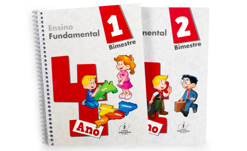 Coleção SIE – Fundamental 1 - 4º Ano – 1º Semestre - 2 Vol.