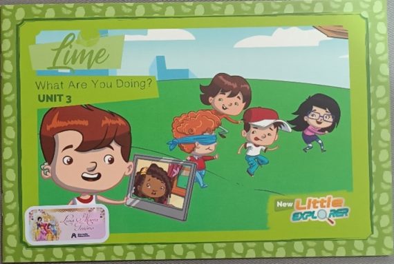 LITTLE EXPLORER LIME STORY BOOK III - WHAT ARE YOU - PRÉ I