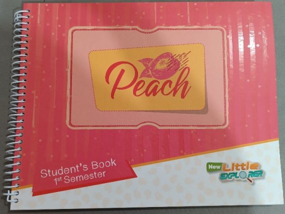 LITTLE EXPLORER PEACH STUDENTS BOOK I - 1S - MATERNAL