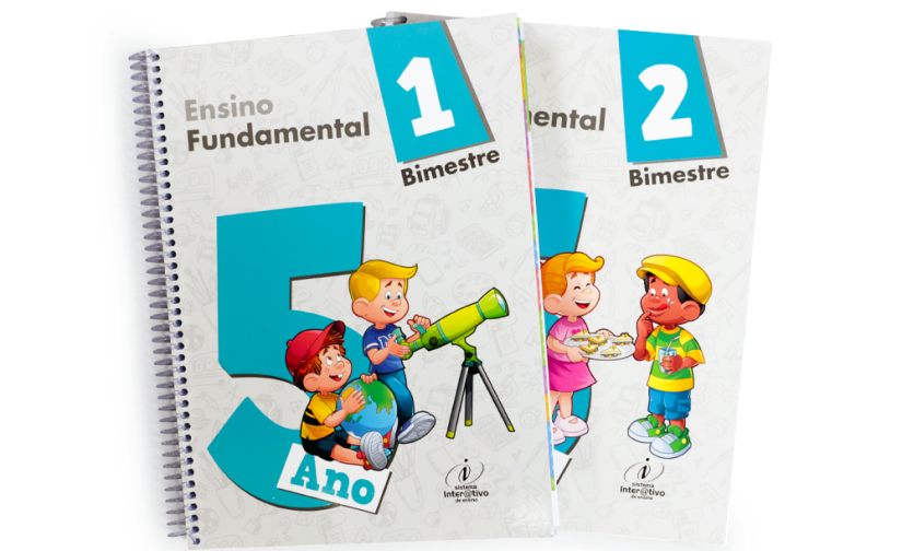 Coleção SIE – Fundamental 1 - 5º Ano – 1º Semestre - 2 Vol.