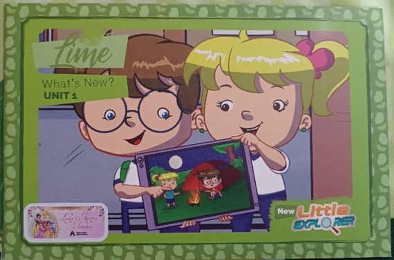 LITTLE EXPLORER LIME STORY BOOK I - WHAT NEW - 1S - PRÉ I